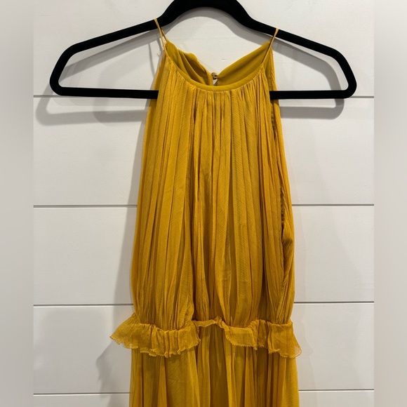 Maria Lucia Hohan yellow marigold Kamille silk dress - Picture 7 of 16